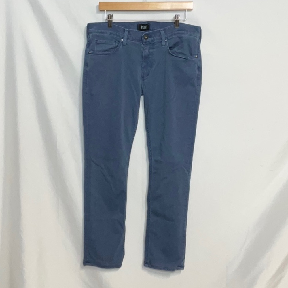 PAIGE Federal Men's Slim Jeans in Vintage Blue Rain size 32